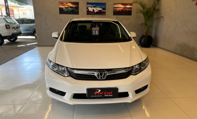 Honda Civic Sedan LXS 1.8/1.8 Flex 16V Aut. 4p 2015 Flex-1