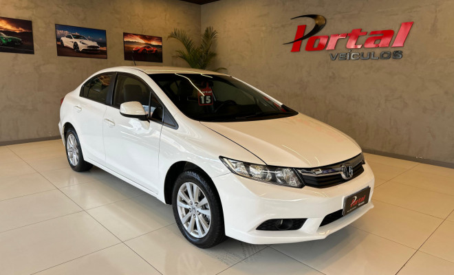 Honda Civic Sedan LXS 1.8/1.8 Flex 16V Aut. 4p 2015 Flex-0
