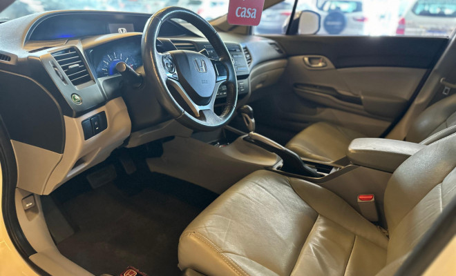 Honda Civic Sedan LXS 1.8/1.8 Flex 16V Aut. 4p 2015 Flex-6