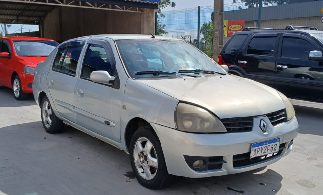 Renault Clio Sed. Privilège Hi-Flex 1.6 16V 4p 2008 Flex-0