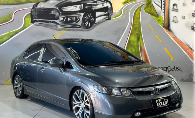Honda Civic Sedan LXS 1.8/1.8 Flex 16V Aut. 4p 2008 Flex-0