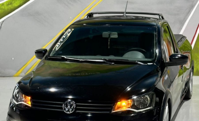 VW - VolksWagen Saveiro Trendline 1.6 T.Flex 8V 2015 Flex-4