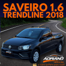 Saveiro Trendline 1.6 2018 – Praticidade, robustez e economia para o seu dia a dia!