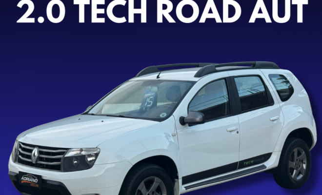 Duster Dynamique 2.0 Tech Road Aut. 2015 – Robustez, conforto e excelente custo-benefício!-18