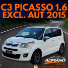 C3 Picasso Exclusive 1.6 Automático 2015 – Espaço, conforto e praticidade para o dia a dia!