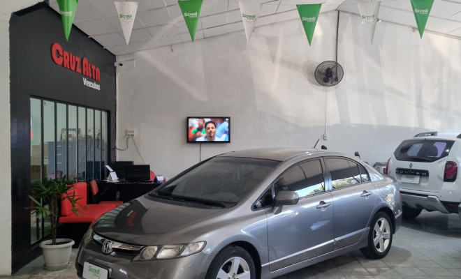 Honda Civic Sedan LXS 1.8/1.8 Flex 16V Mec. 4p 2008 Flex