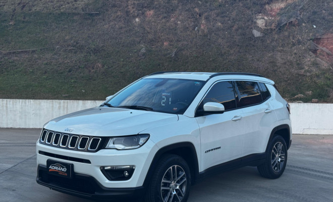 Compass Sport 2.0 Automático 2021 – Estilo, conforto e tecnologia com baixa quilometragem!