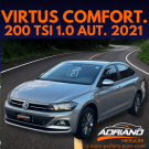 Virtus Comfortline 200 TSI 1.0 Aut. 2021 – Desempenho, conforto e economia em um só sedan!