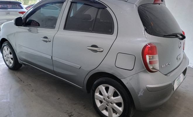 Nissan MARCH Rio2016 1.0 Flex Fuel 5p 2013 Flex-0