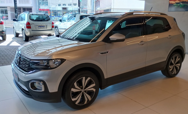 VW - VolksWagen T-Cross Highline 1.4 TSI Flex 16V 5p Aut 2021 Flex-2