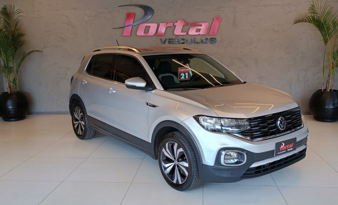 VW - VolksWagen T-Cross Highline 1.4 TSI Flex 16V 5p Aut 2021 Flex