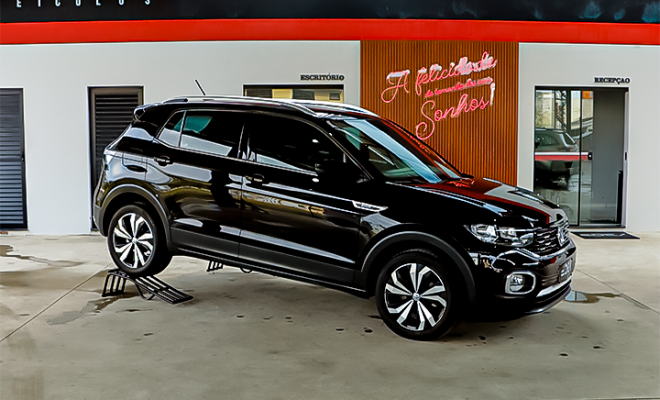 VW - VolksWagen T-Cross Highline 1.4 TSI Flex 16V 5p Aut 2021 Flex-0