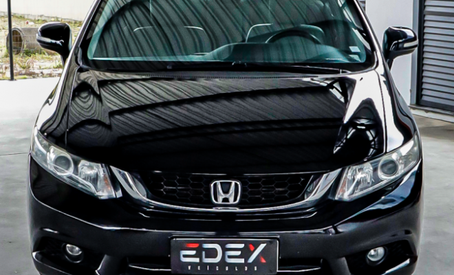 Honda Civic Sedan LXR 2.0 Flexone 16V Aut. 4p 2015 Flex-1