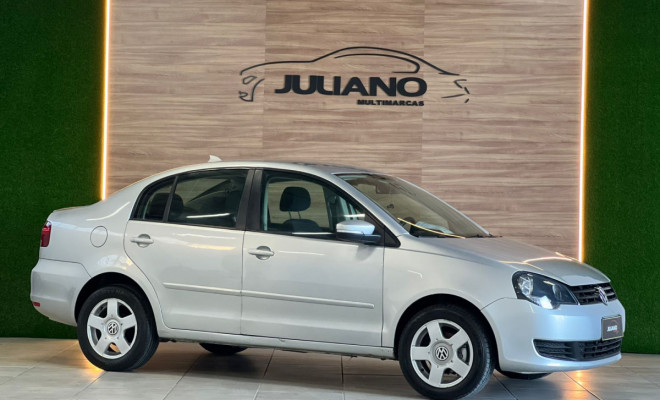 100% FINANCIADO - Polo SD 1.6 Mi Total Flex 8V 2014 - COMPLETO/LEILÃO