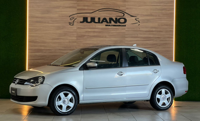 100% FINANCIADO - Polo SD 1.6 Mi Total Flex 8V 2014 - COMPLETO/LEILÃO-0