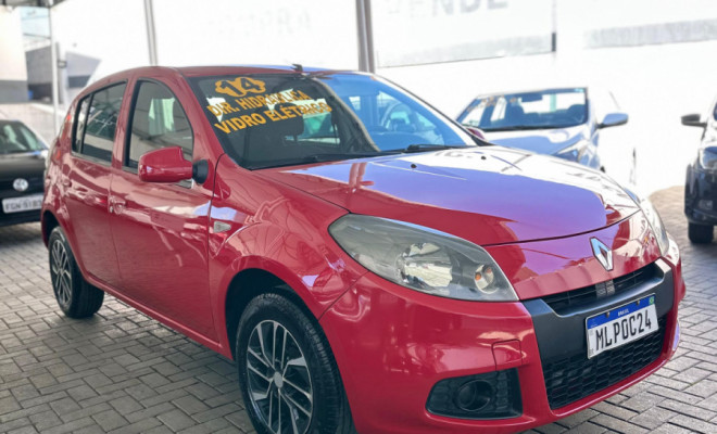 Renault SANDERO Authentique Hi-Flex 1.0 16V 5p 2014 Flex-1