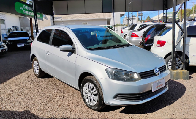 VW - VolksWagen Gol (novo) 1.0 Mi Total Flex 8V 2p 2014 Flex