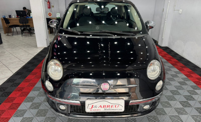 Fiat 500 Lounge Air 1.4/ 1.4 Flex 16V Aut. 2012 Flex-4
