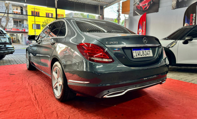 Mercedes-Benz C-200 Avantgarde 2.0 TB 16V 184cv Aut. 2015 Gasolina-3