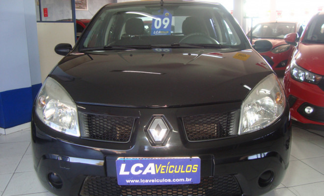 Renault SANDERO Authentique Hi-Flex 1.0 16V 5p 2009 Flex-0