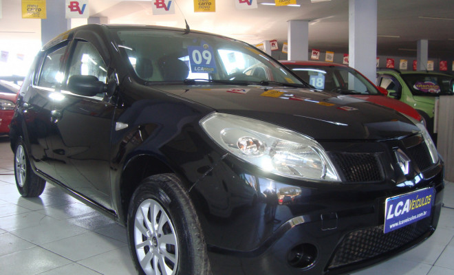 Renault SANDERO Authentique Hi-Flex 1.0 16V 5p 2009 Flex-4