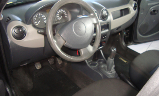 Renault SANDERO Authentique Hi-Flex 1.0 16V 5p 2009 Flex-6