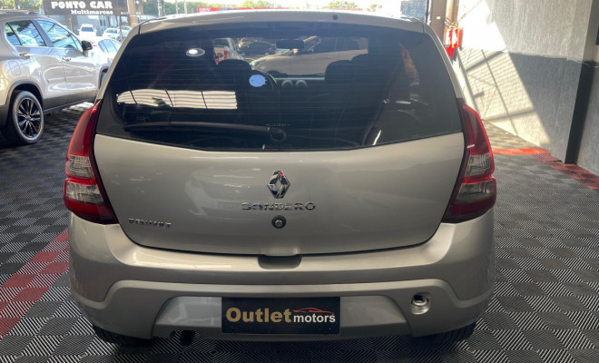 Renault SANDERO Expression Hi-Flex 1.0 16V 5p 2012 Flex-4