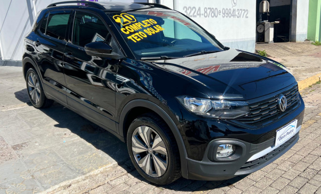 VW - VolksWagen T-Cross Comfortline 1.0 TSI Flex 5p Aut. 2020 Flex-1