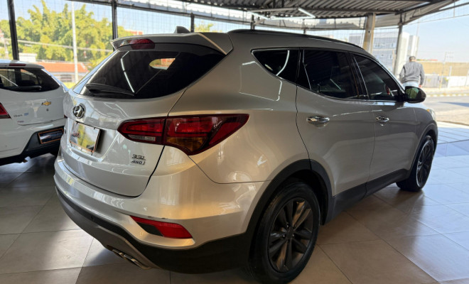 Hyundai Santa Fe/GLS 3.3 V6 4X4 Tiptronic 2016 Gasolina-6