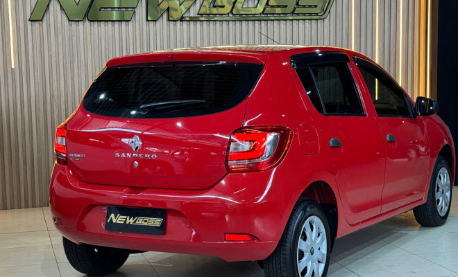 Renault SANDERO Authentique Flex 1.0 12V 5p 2017 Flex-4