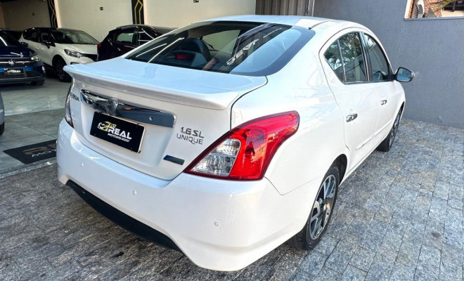 Nissan VERSA UNIQUE 1.6 16V FlexStart 4p Aut. 2017 Flex-6