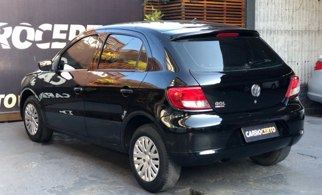 VW - VolksWagen Gol  1.0  2011 Flex 100% Financiado  AC/TROCAS-3