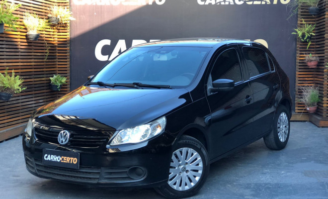 VW - VolksWagen Gol  1.0  2011 Flex 100% Financiado  AC/TROCAS