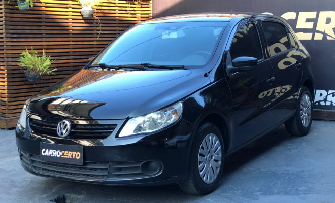 VW - VolksWagen Gol  1.0  2011 Flex 100% Financiado  AC/TROCAS-0