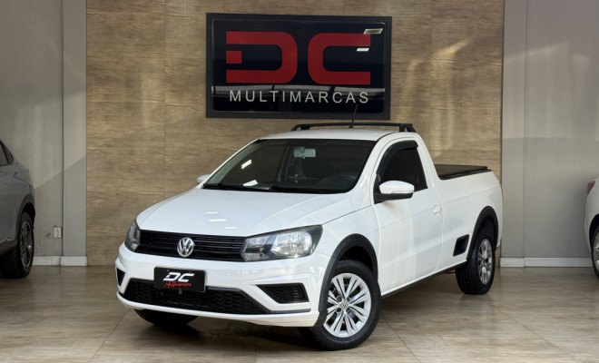 VW - VolksWagen Saveiro Trendline 1.6 T.Flex 8V 2019 Flex-0