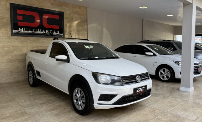 VW - VolksWagen Saveiro Trendline 1.6 T.Flex 8V 2019 Flex-1