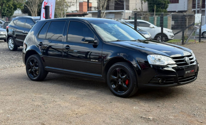 VW - VolksWagen Golf Sportline 1.6 Mi Total Flex 8V 4p 2008 Flex-0