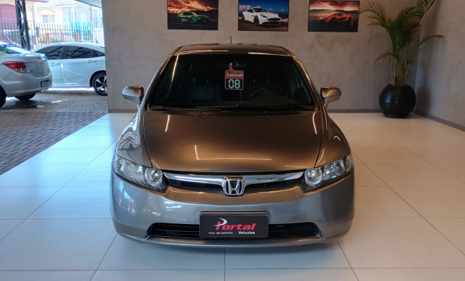 Honda Civic Sedan LXS 1.8/1.8 Flex 16V Aut. 4p 2008 Flex-1