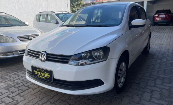 VW - VolksWagen Gol (novo) 1.0 Mi Total Flex 8V 4p 2013 Flex-0