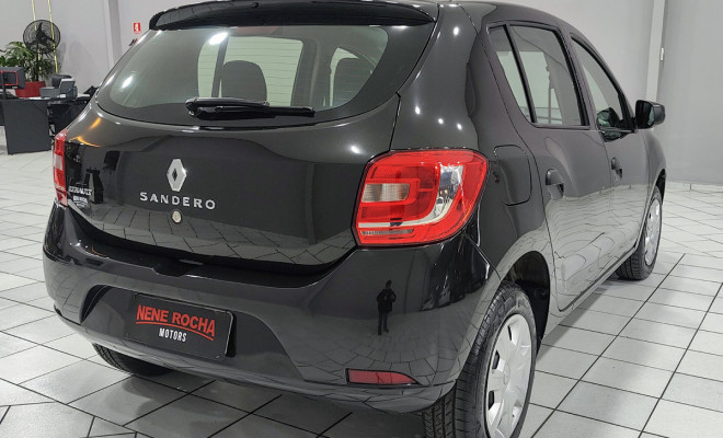 Renault SANDERO Authentique Flex 1.0 12V 5p 2018 Flex-4