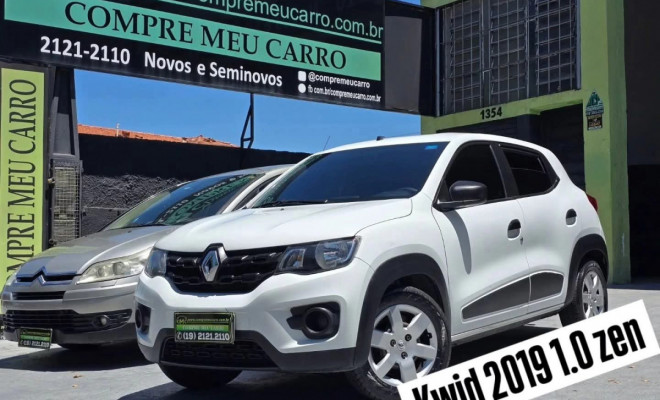 Renault KWID Zen 1.0 Flex 12V 5p Mec. 2019 Flex
