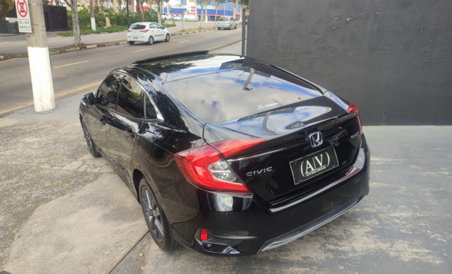 Honda Civic Sedan TOURING 1.5 Turbo 16V Aut.4p 2020 Flex-1