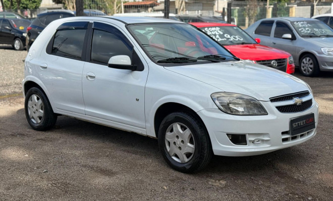 GM - Chevrolet Celta Spirit/ LT 1.0 MPFI 8V FlexP. 5p 2014 Flex-0