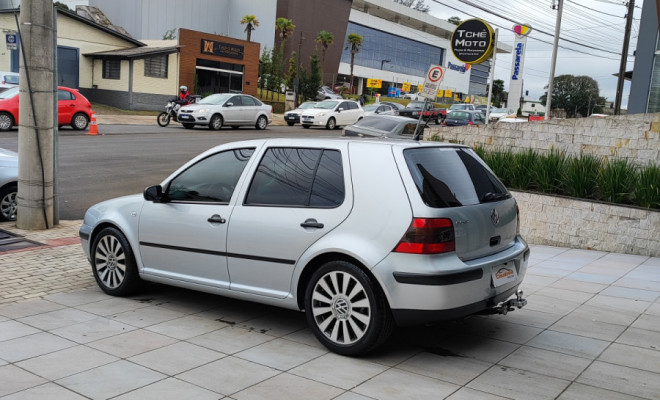 VW - VolksWagen Golf 1.6Mi/ 1.6Mi Gener./Black & Silver 2003 Gasolina-2
