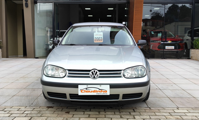 VW - VolksWagen Golf 1.6Mi/ 1.6Mi Gener./Black & Silver 2003 Gasolina-3
