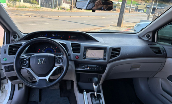 Honda Civic Sedan EXS 1.8/1.8 Flex 16V Aut. 4p 2013 Flex-6
