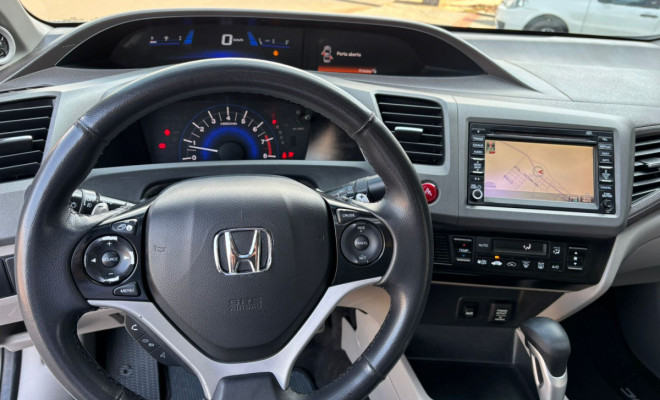Honda Civic Sedan EXS 1.8/1.8 Flex 16V Aut. 4p 2013 Flex-7