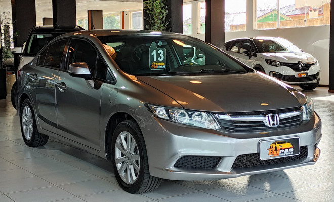 Honda Civic Sedan LXS 1.8/1.8 Flex 16V Aut. 4p 2013 Flex-0