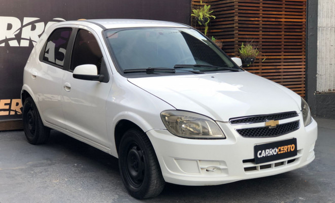 GM - Chevrolet Celta Spirit/ LT 1.0  2015 Flex  100% FINANCIADO-1