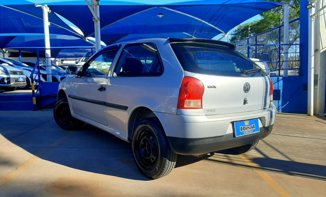 VW - VolksWagen Gol Plus 1.0 Mi Total Flex 2p 2008 Flex-4